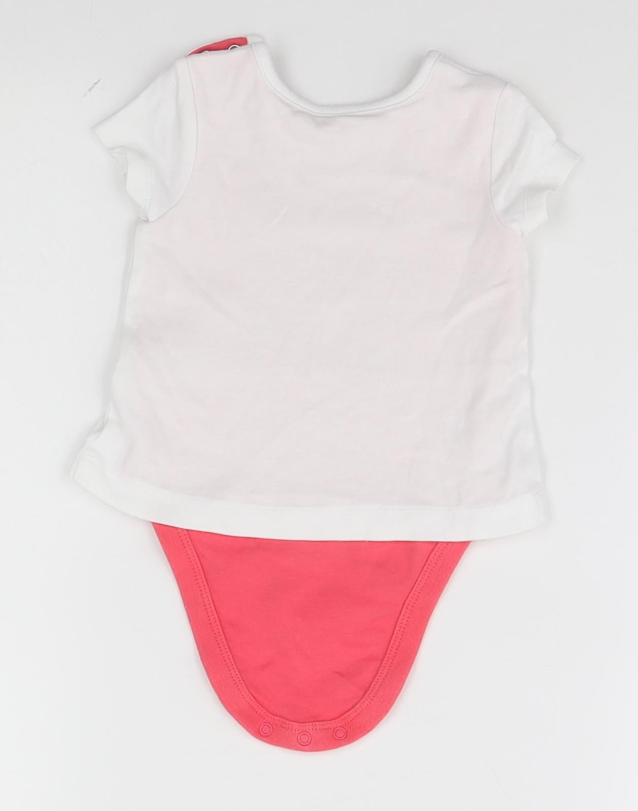 Mothercare Baby White   Babygrow One-Piece Size 6-9 Months  - Are you Kitten Me?