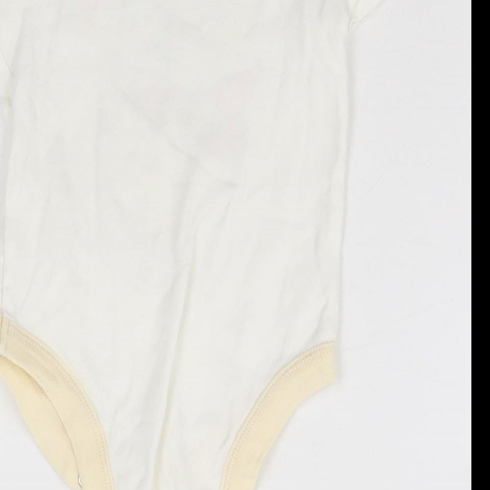 Disney Baby White   Babygrow One-Piece Size 3-6 Months  - Winnie the Pooh, Disney