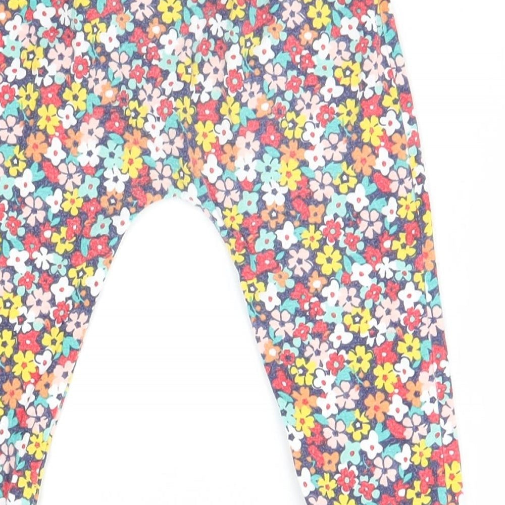 Mini Club Baby Multicoloured Floral  Sweatpants Trousers Size 9-12 Months
