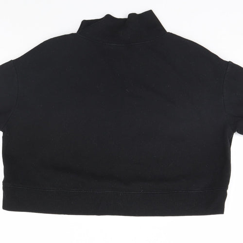 Divided Womens Black   Pullover Jumper Size S