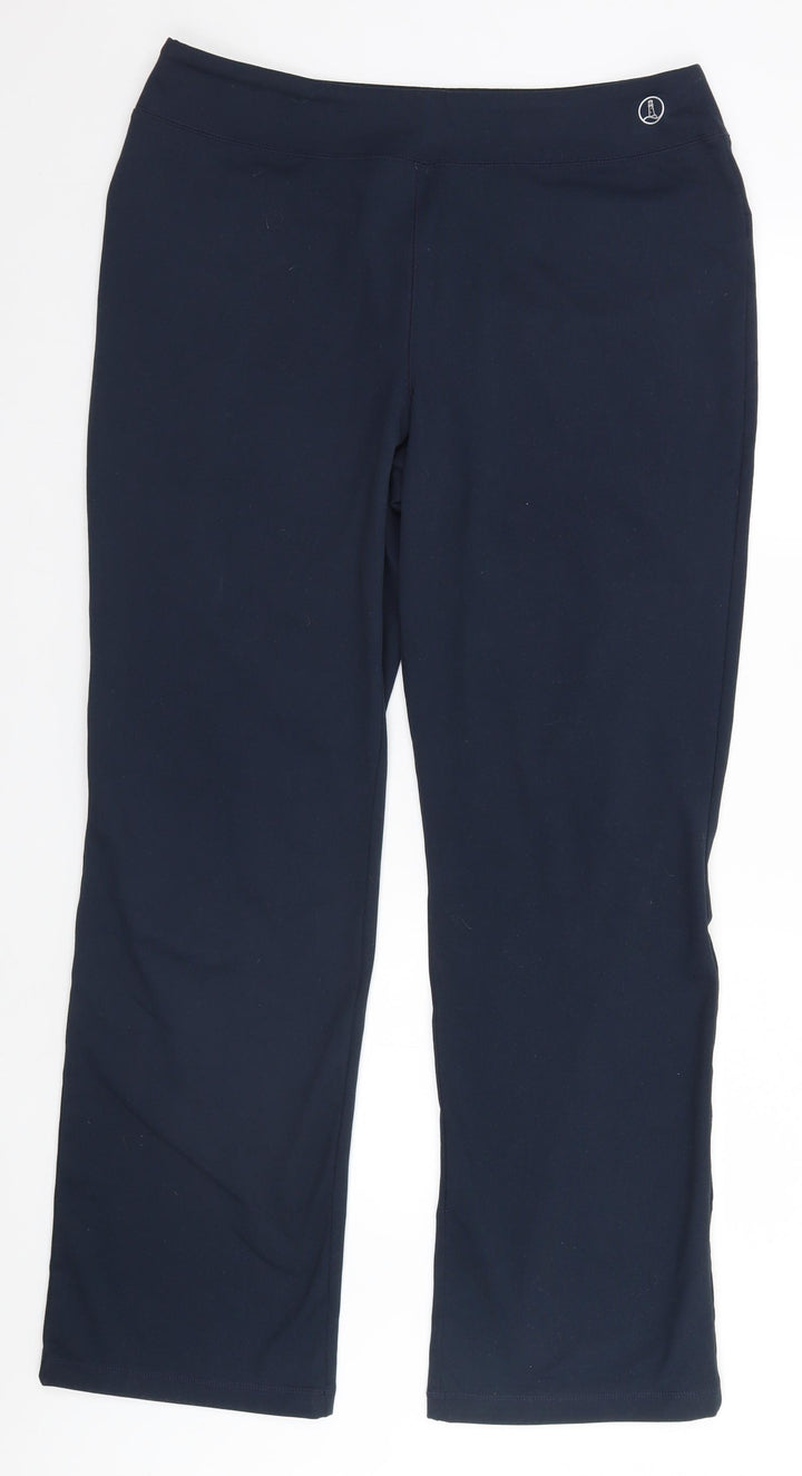 Lands' End Mens Blue Trousers Size XL L32 in