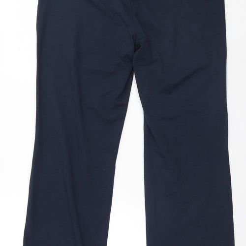 Lands' End Mens Blue   Trousers  Size XL L32 in