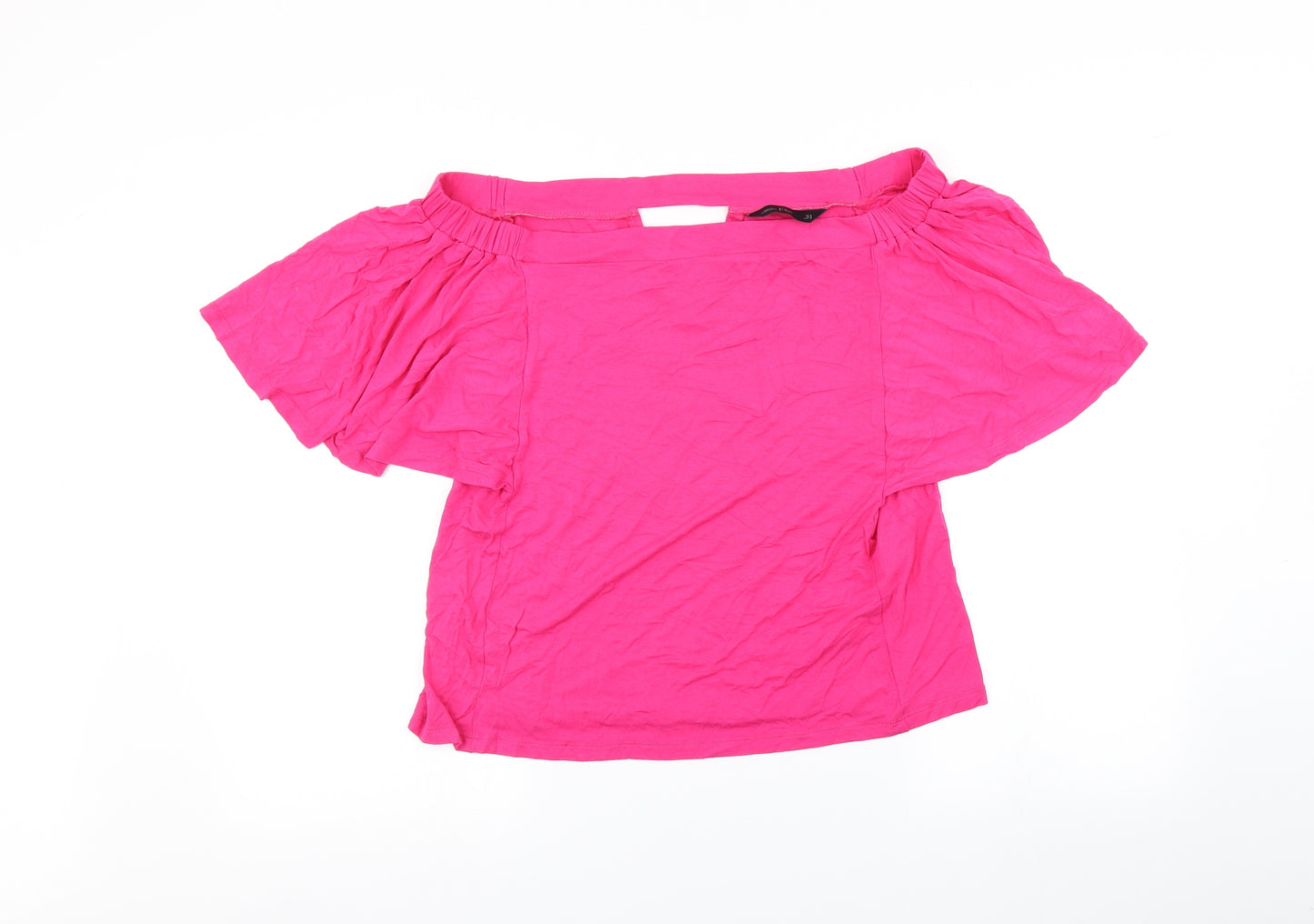 F&F Womens Pink   Basic T-Shirt Size 12