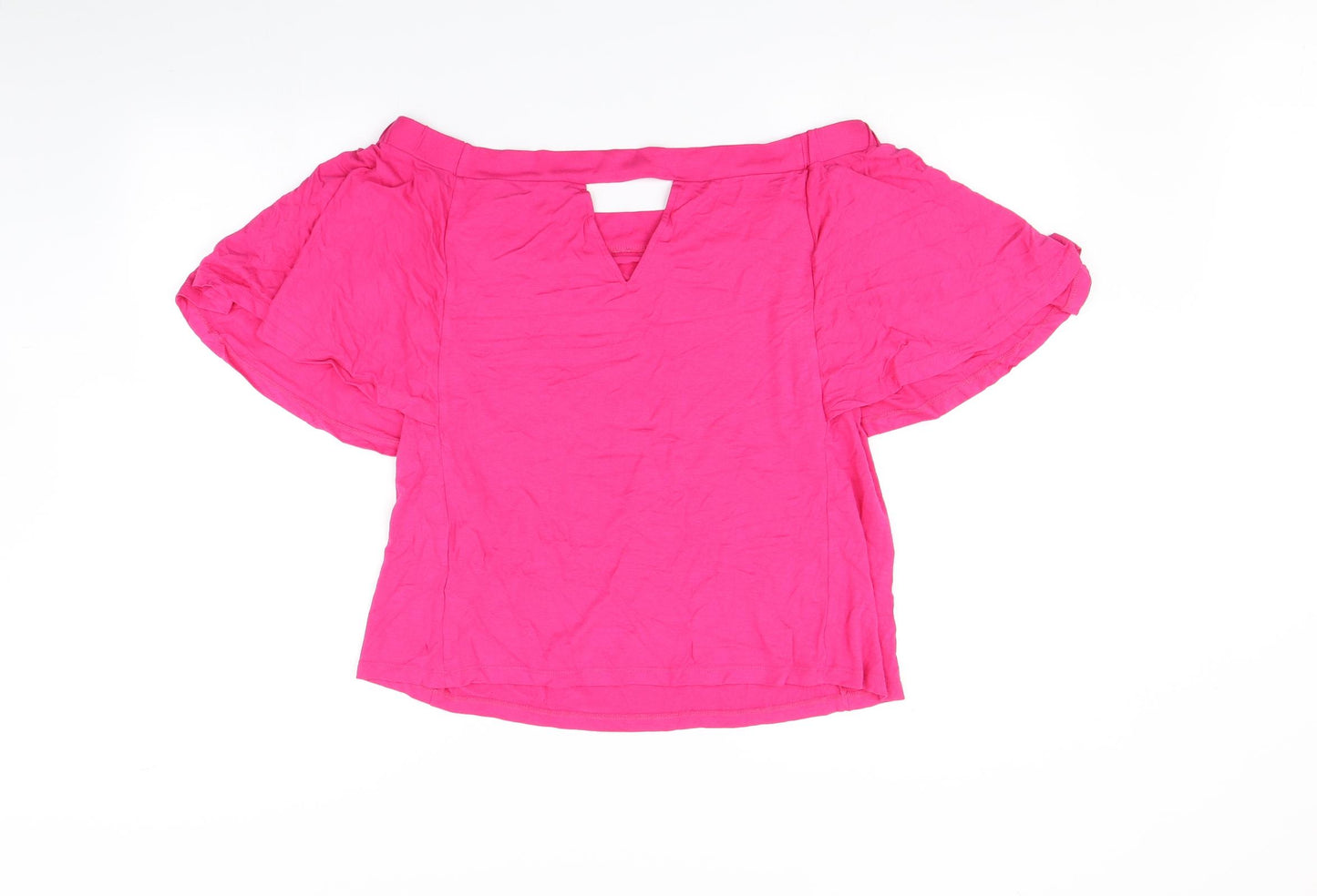 F&F Womens Pink   Basic T-Shirt Size 12