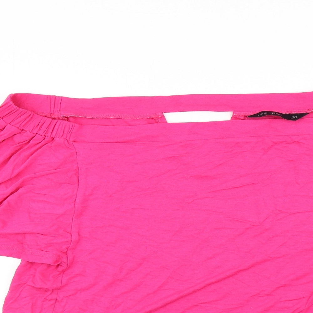 F&F Womens Pink   Basic T-Shirt Size 12