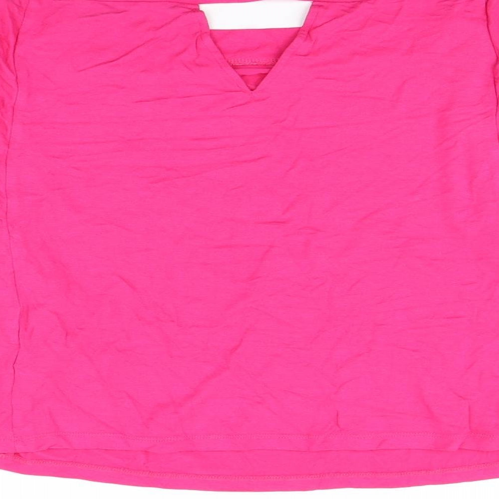 F&F Womens Pink   Basic T-Shirt Size 12