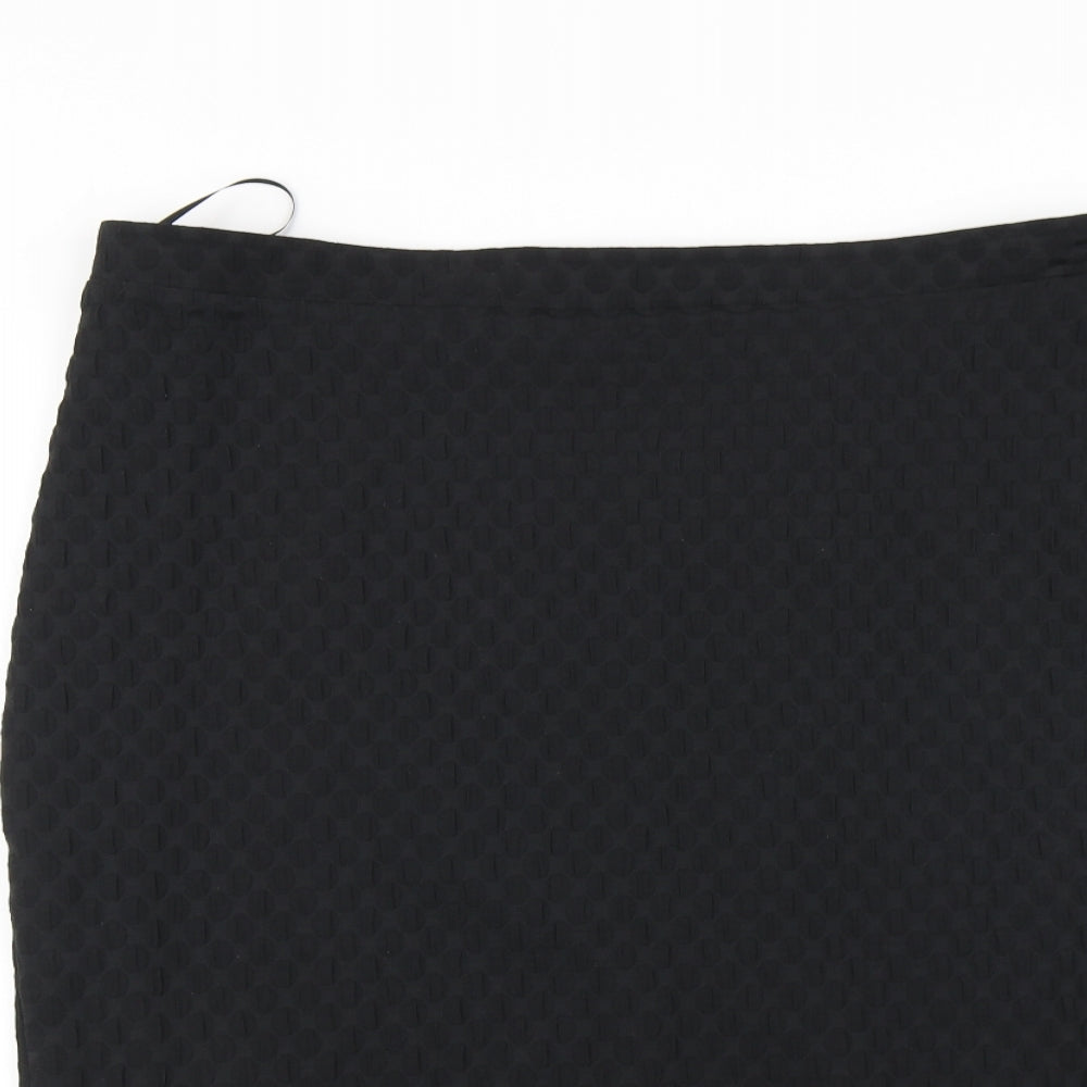 George Womens Black   Straight & Pencil Skirt Size 16