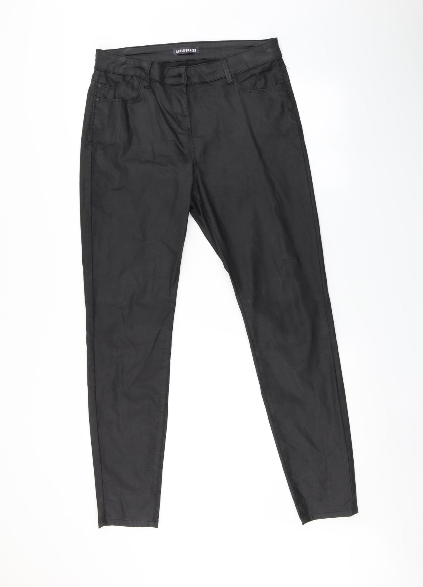 Marks and Spencer Womens Black   Skinny Jeans Size 14 L29 in