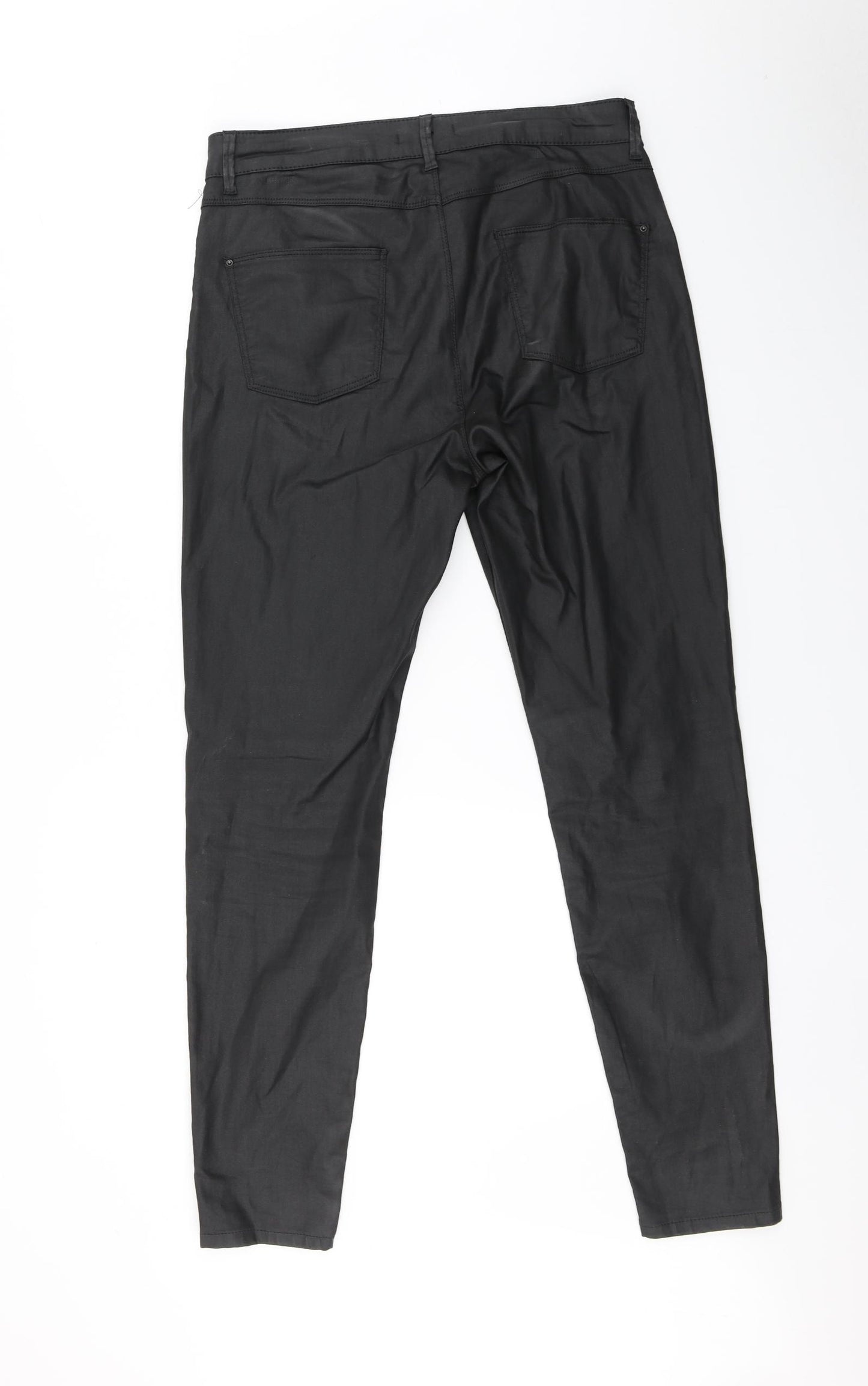 Marks and Spencer Womens Black   Skinny Jeans Size 14 L29 in