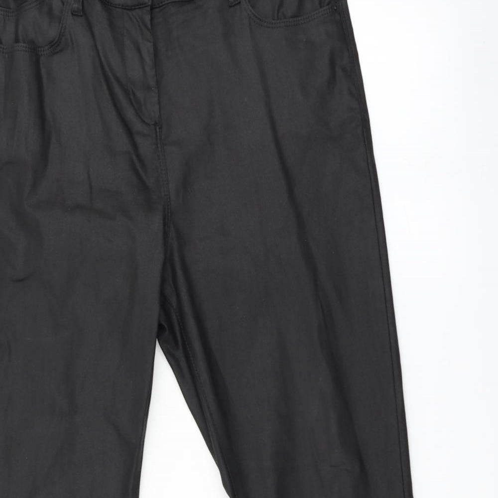 Marks and Spencer Womens Black   Skinny Jeans Size 14 L29 in