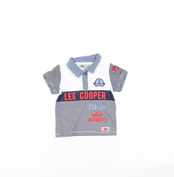 Lee Cooper Baby White   Basic T-Shirt Size 12 Months