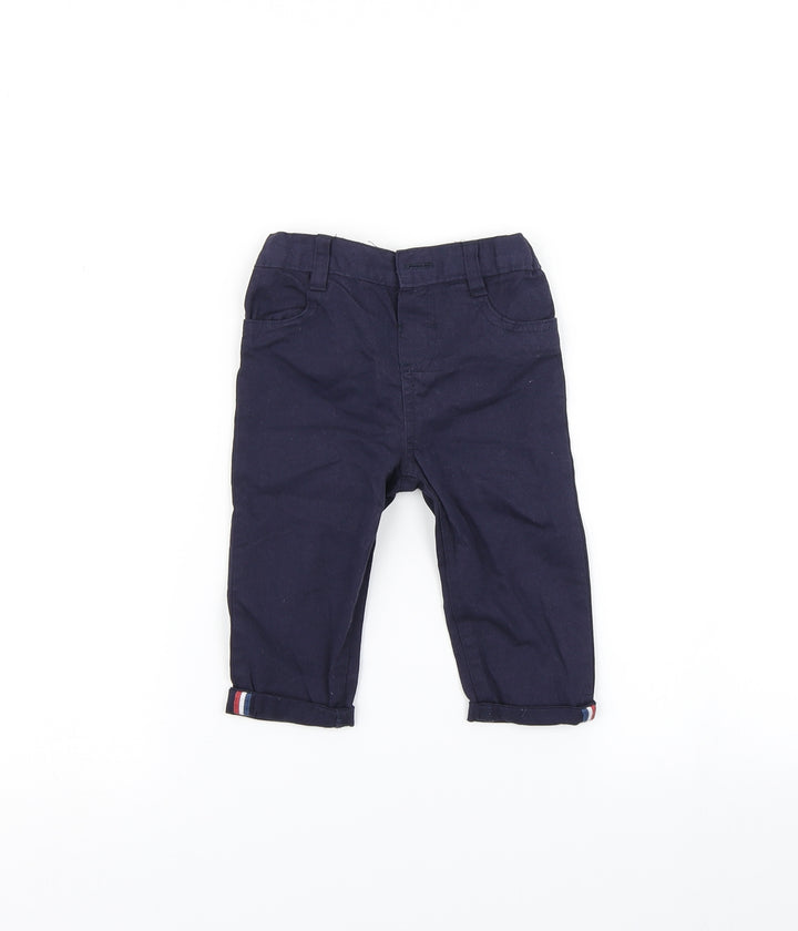 Little gent Baby Blue    Trousers Size 3-6 Months