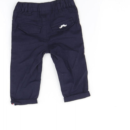 Little gent Baby Blue    Trousers Size 3-6 Months