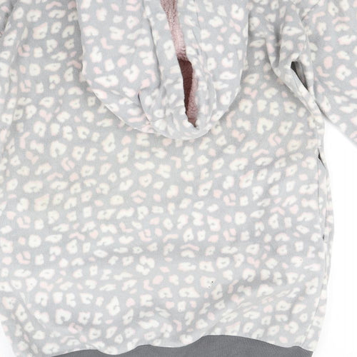 ESMARA Womens Grey Animal Print   Pyjama Top Size 12