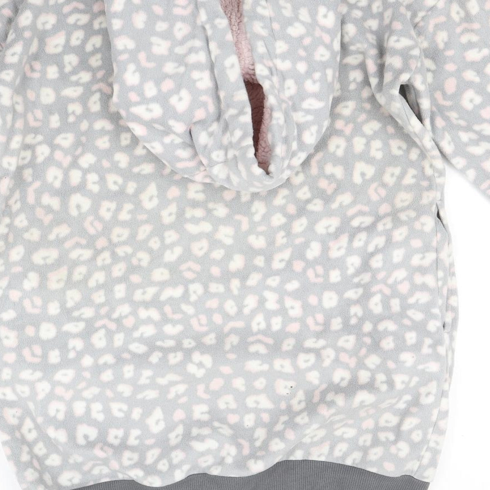 ESMARA Womens Grey Animal Print   Pyjama Top Size 12