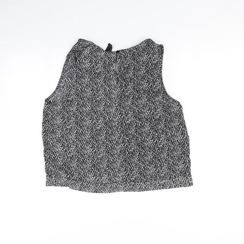FOREVER 21 Womens Grey   Basic Button-Up Size L