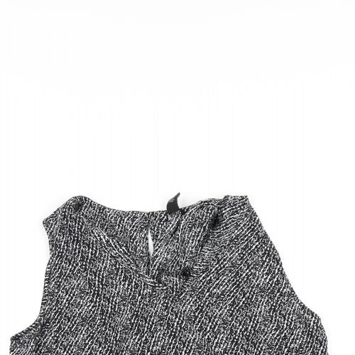 FOREVER 21 Womens Grey   Basic Button-Up Size L