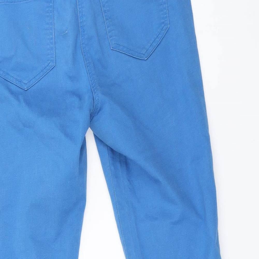 Yes Yes Womens Blue   Cropped Jeans Size 14 L24 in