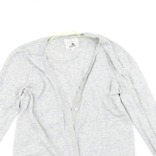 Jacknot Womens Grey   Cardigan Jumper Size L