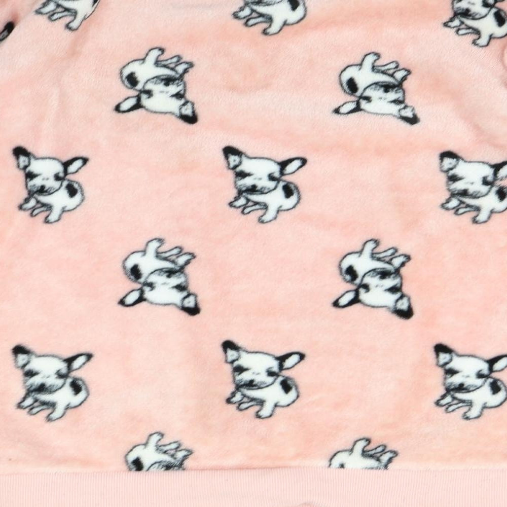 Loungeable Womens Pink    Pyjama Top Size L  - Pig print