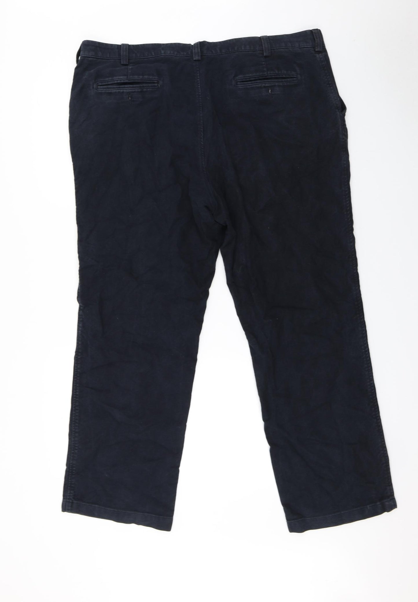 Marks and Spencer Mens Blue   Trousers  Size 44 in L31 in