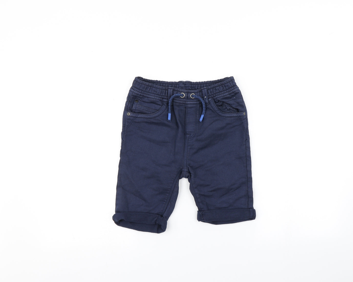 TU Boys Blue   Chino Shorts Size 6 Years