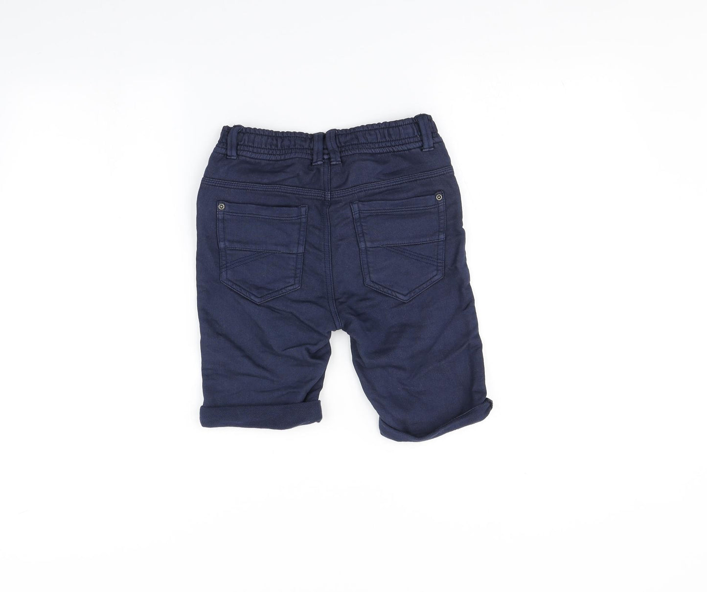 TU Boys Blue   Chino Shorts Size 6 Years