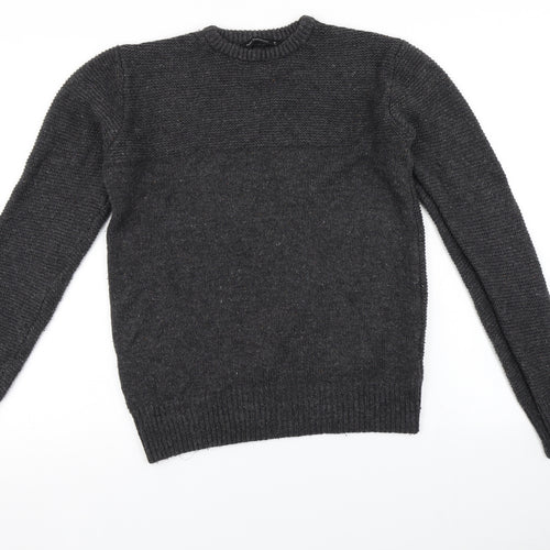 Cedar Wood State Mens Grey   Pullover Jumper Size S