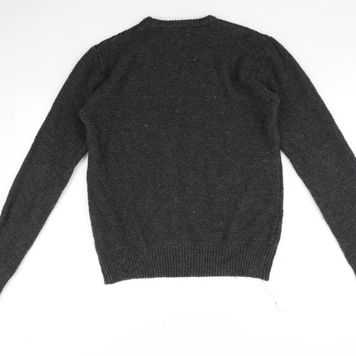Cedar Wood State Mens Grey   Pullover Jumper Size S