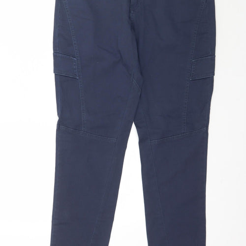 Supplies Womens Blue   Trousers  Size 10 L30 in