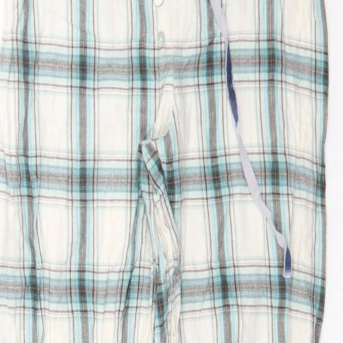 Marks and Spencer Womens Multicoloured Plaid   Pyjama Pants Size 8
