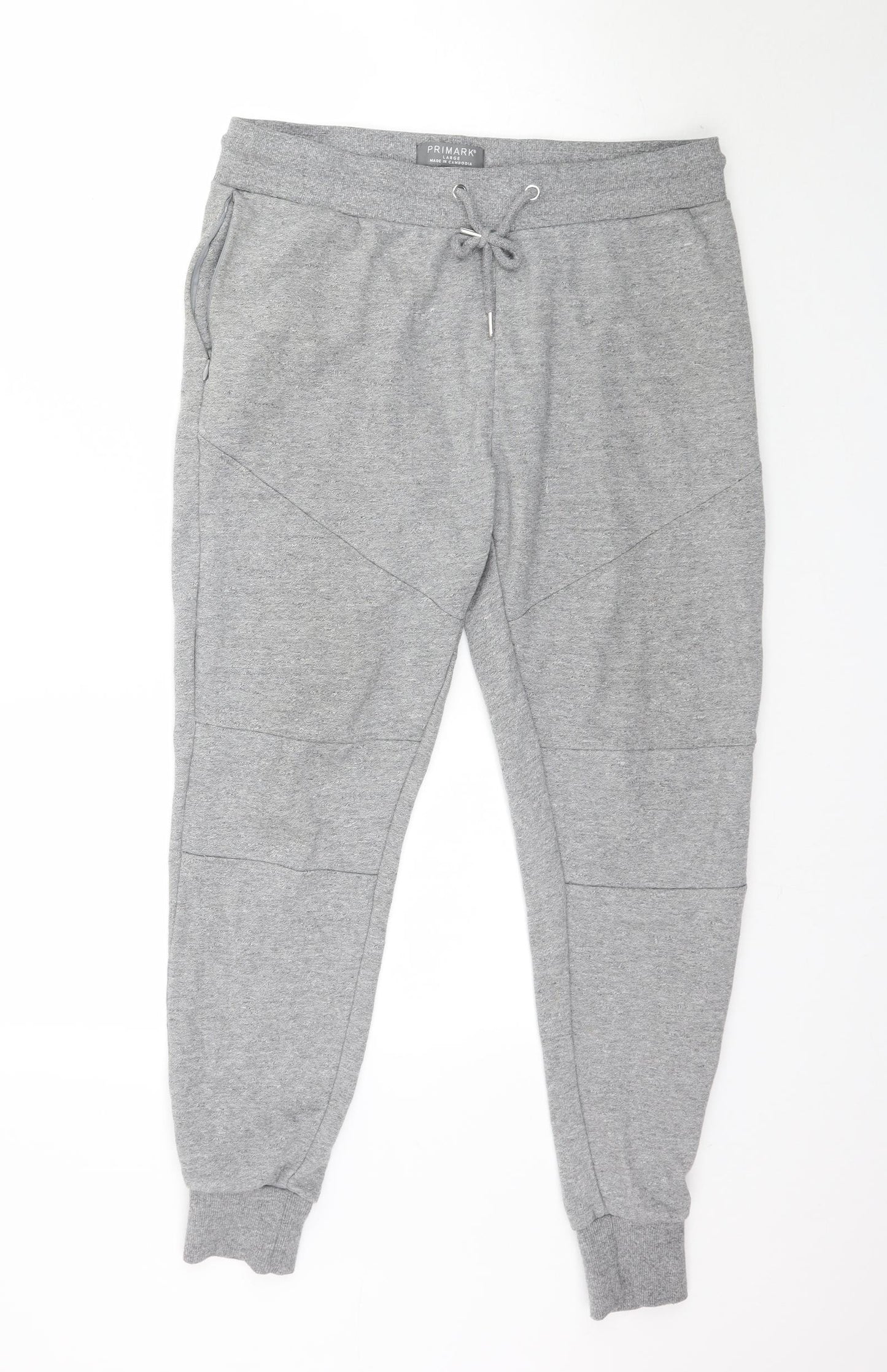 Primark Womens Grey   Jogger Trousers Size L L29 in