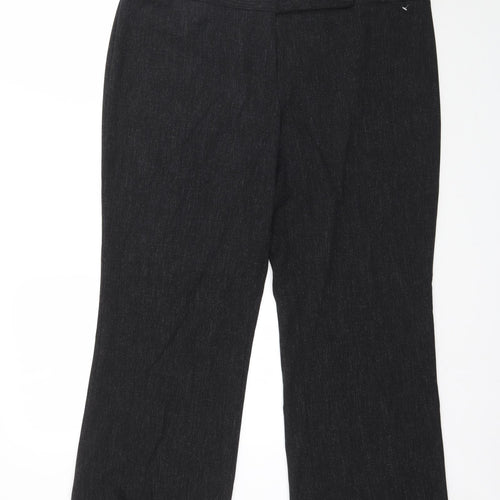 Marks and Spencer Womens Grey   Trousers  Size 16 L30 in