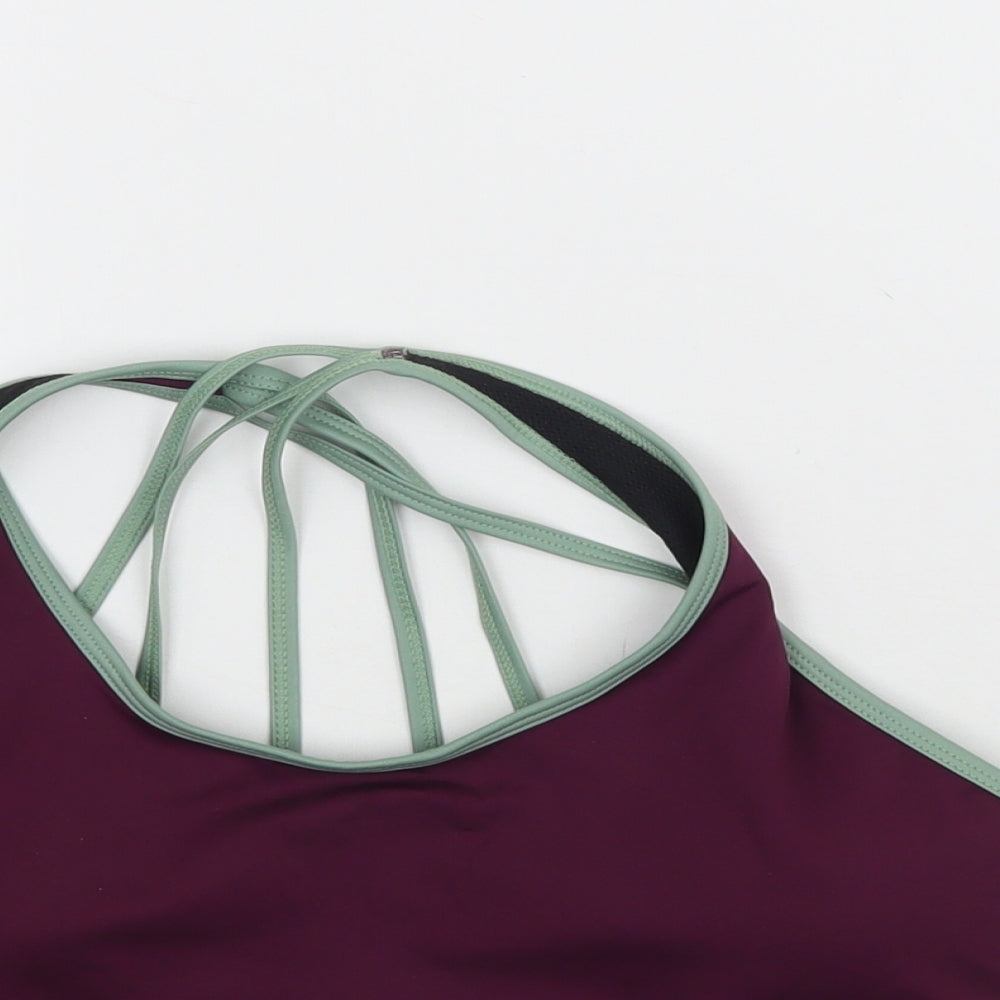 Aurique Womens Multicoloured   Cropped Tank Size L  - Sports Bra