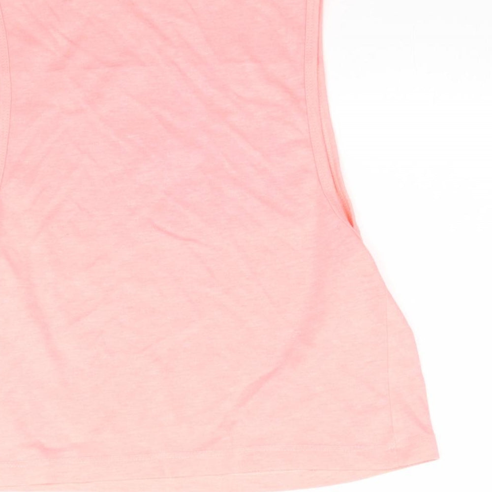Superdry Womens Pink   Basic Tank Size 6