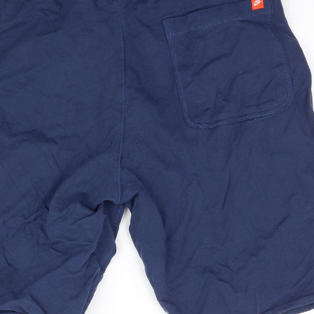 Nike Mens Blue   Sweat Shorts Size S