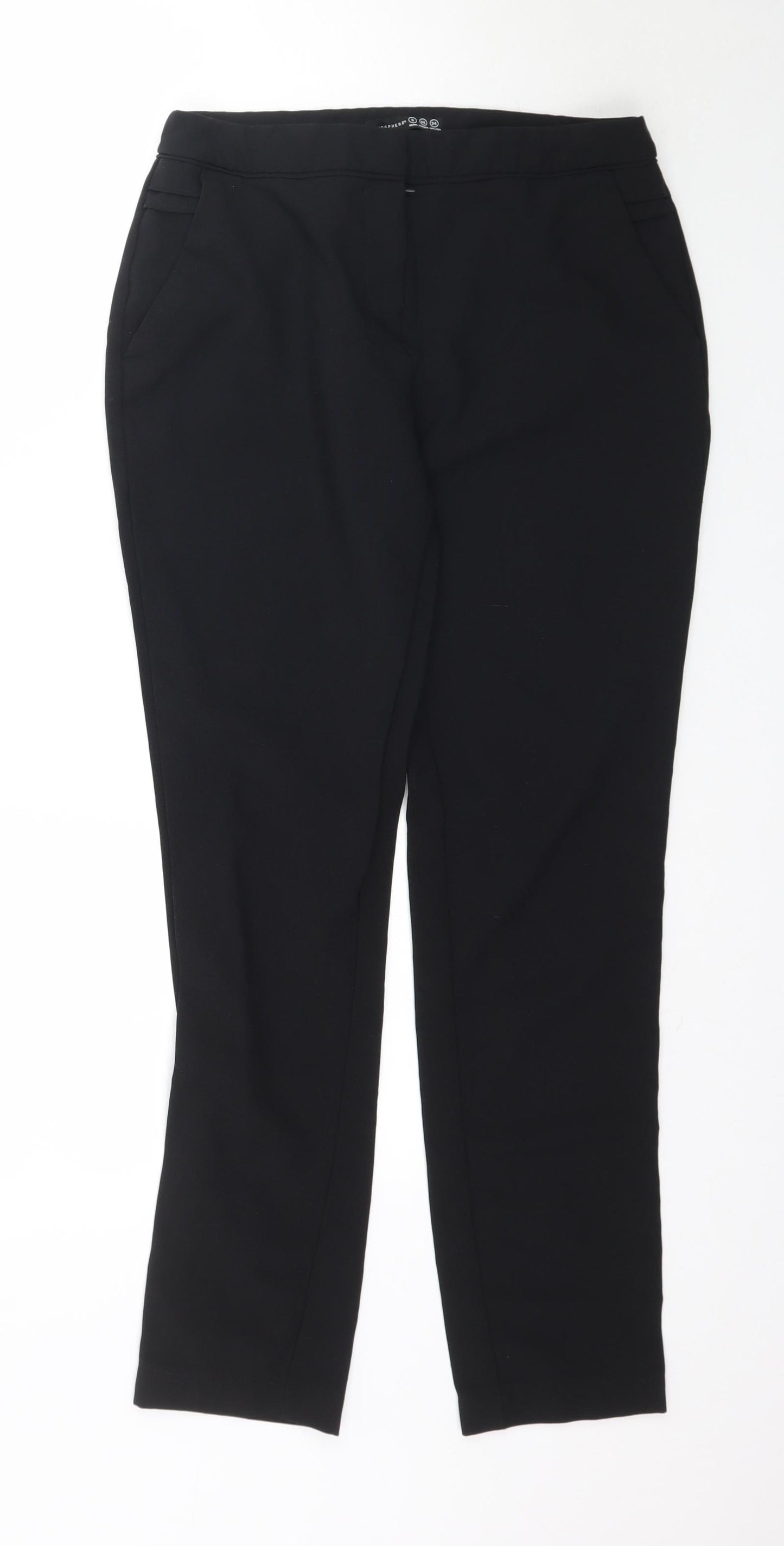 Atmosphere Womens Black   Trousers  Size 8 L28 in - Work Office