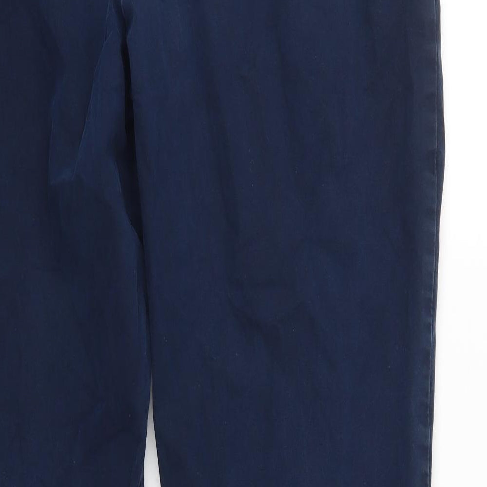 M&S Mens Blue   Chino Trousers Size 36 L31 in