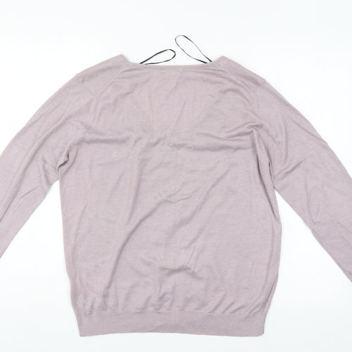 H&M Womens Pink   Pullover Jumper Size L