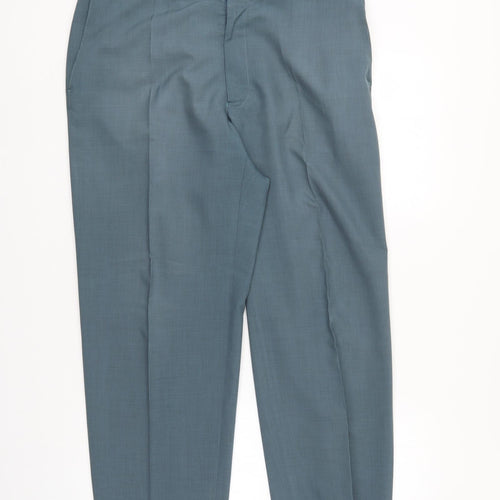 Marks & Spencer Mens Blue   Trousers  Size 36 L29 in