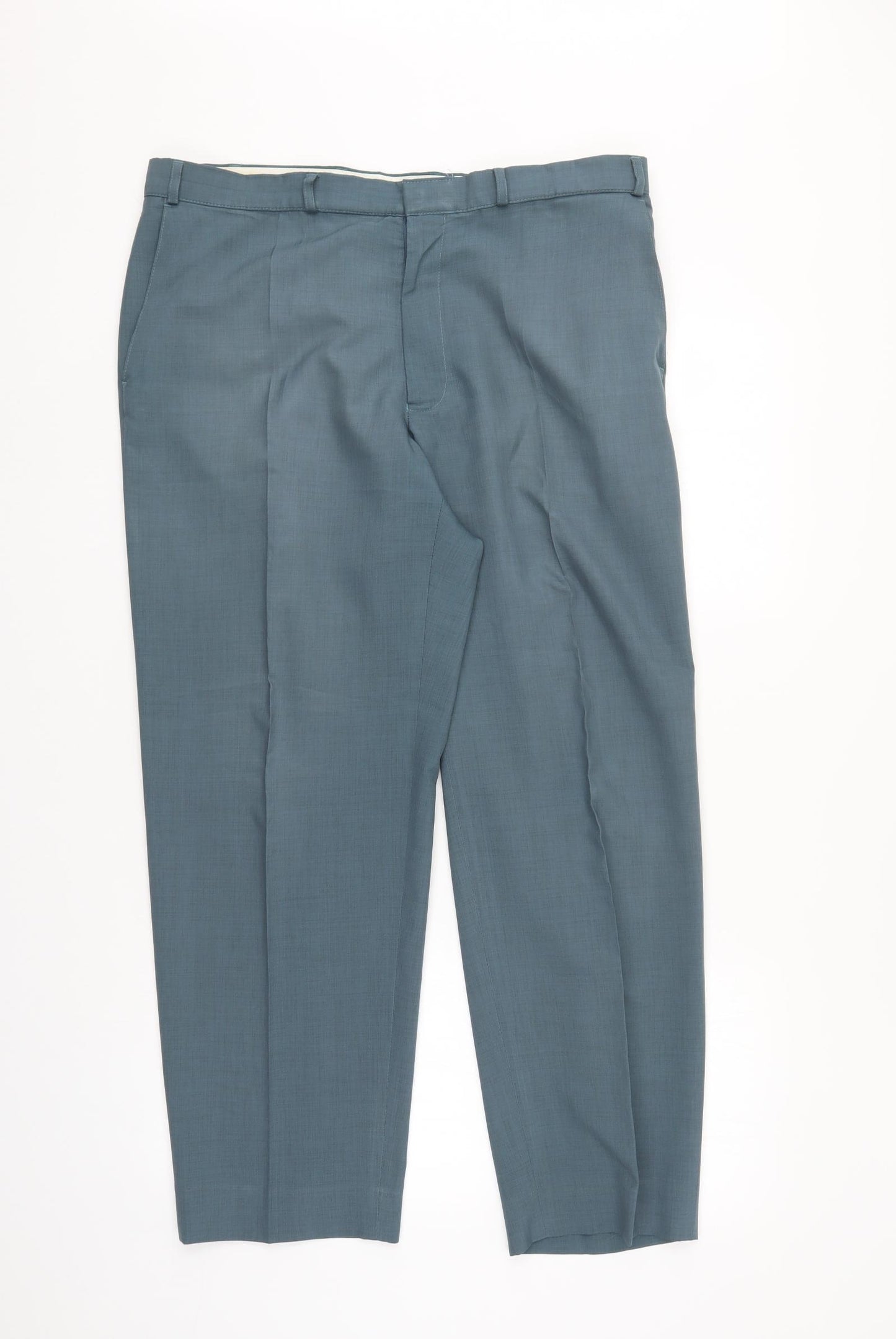 Marks & Spencer Mens Blue   Trousers  Size 36 L29 in