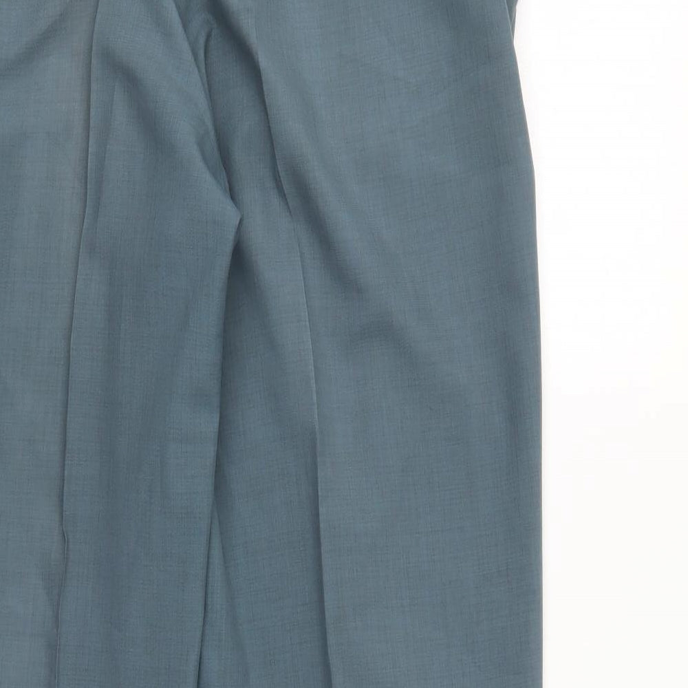 Marks & Spencer Mens Blue   Trousers  Size 36 L29 in
