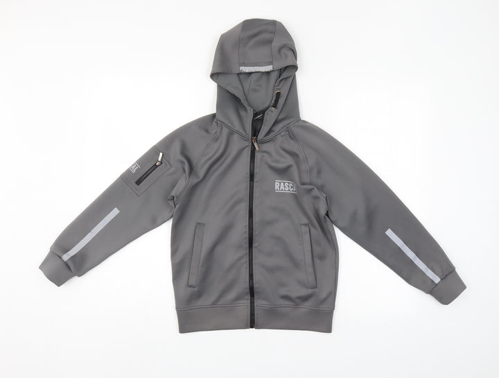 Rascal Boys Grey Full Zip Hoodie