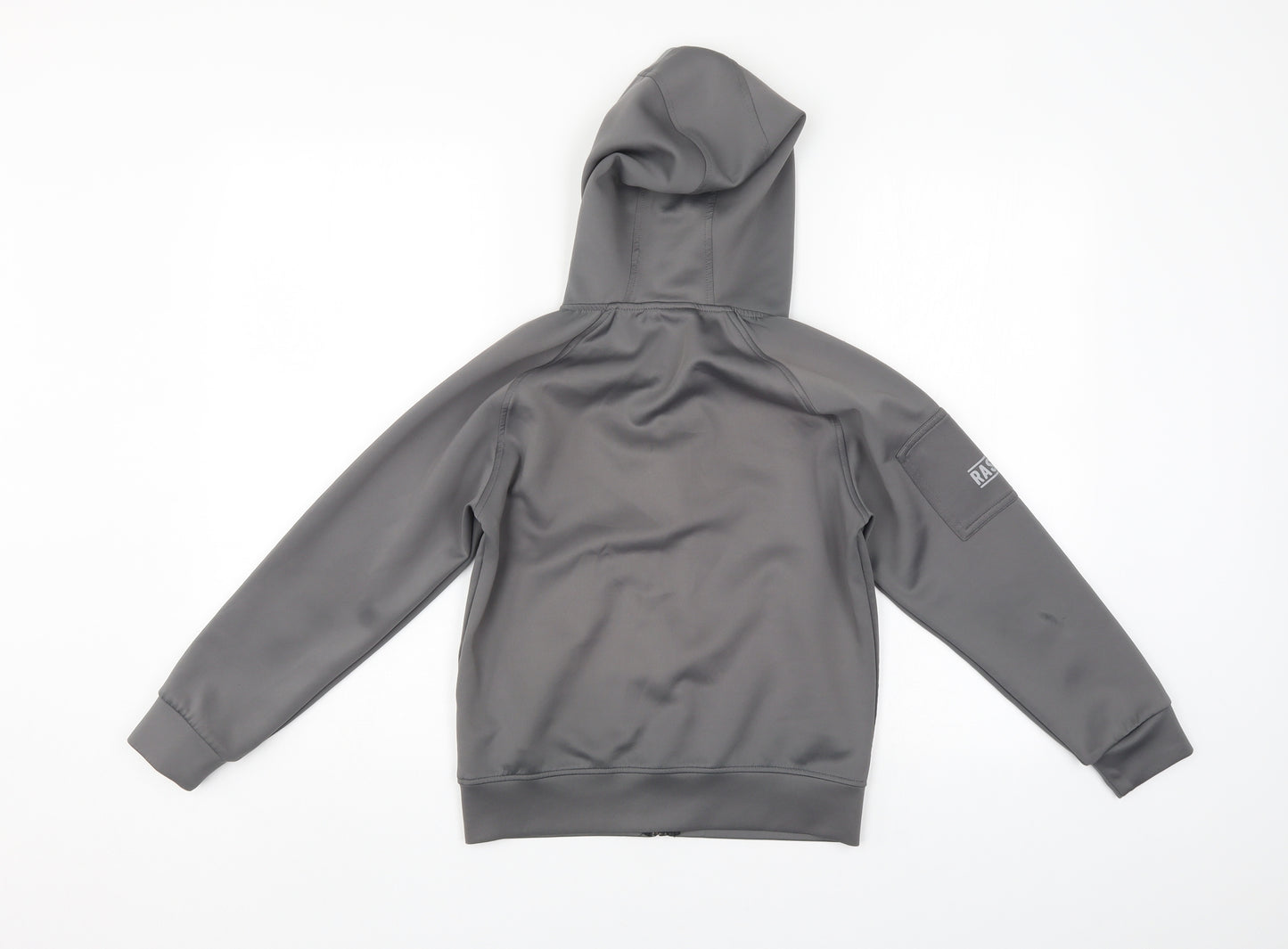Rascal Boys Grey   Full Zip Hoodie