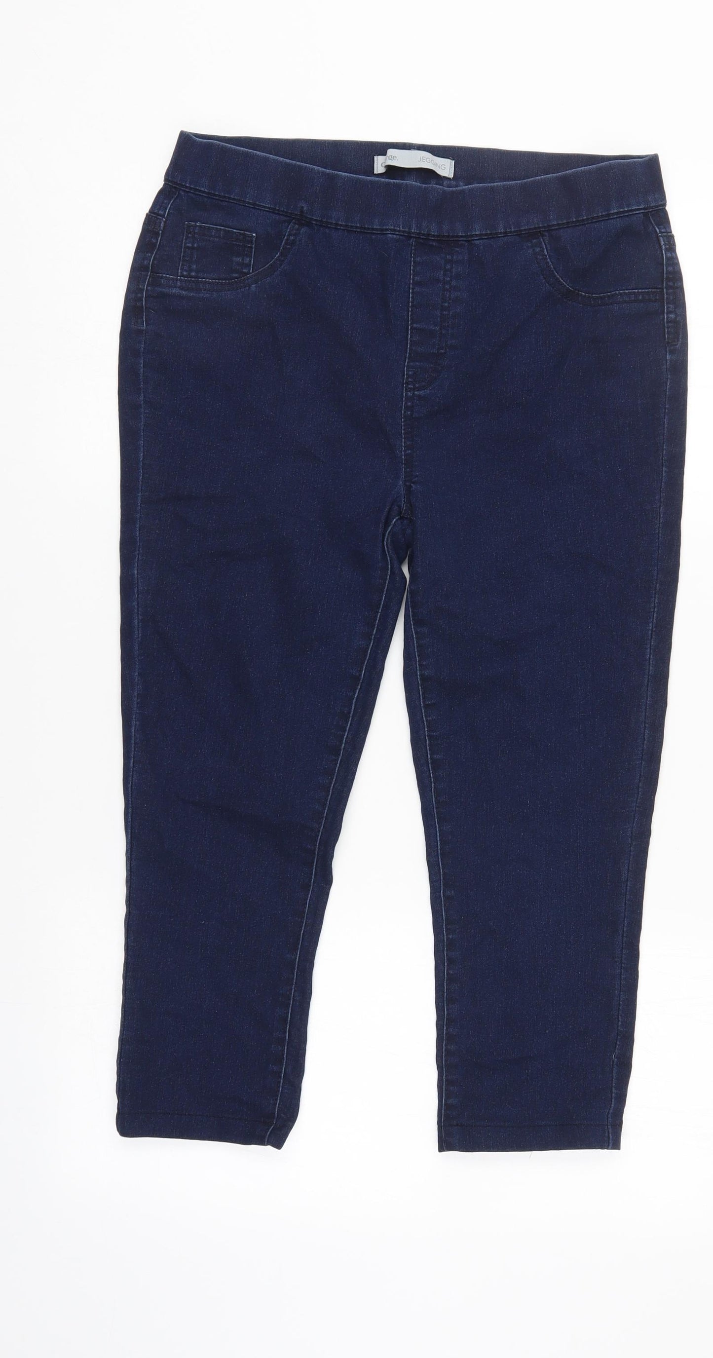 George Womens Blue   Jegging Jeans Size 12 L20 in