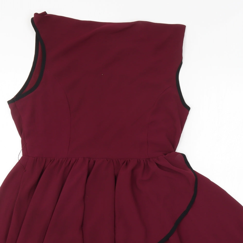 Apricot Womens Purple   Tank Dress  Size XS