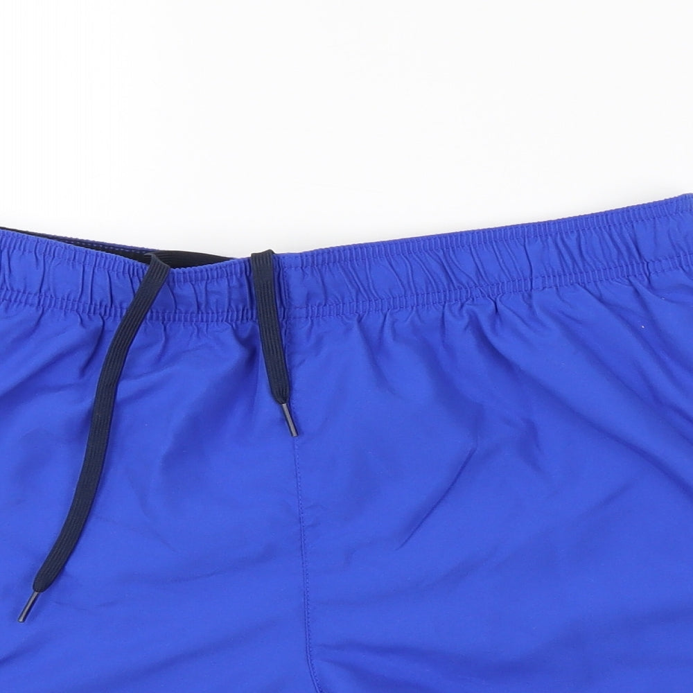 Nike Mens Blue   Sweat Shorts Size L - Elastic Waist