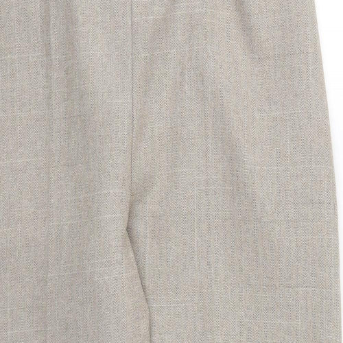 Autonomy Womens Beige   Trousers  Size 14 L24.5 in