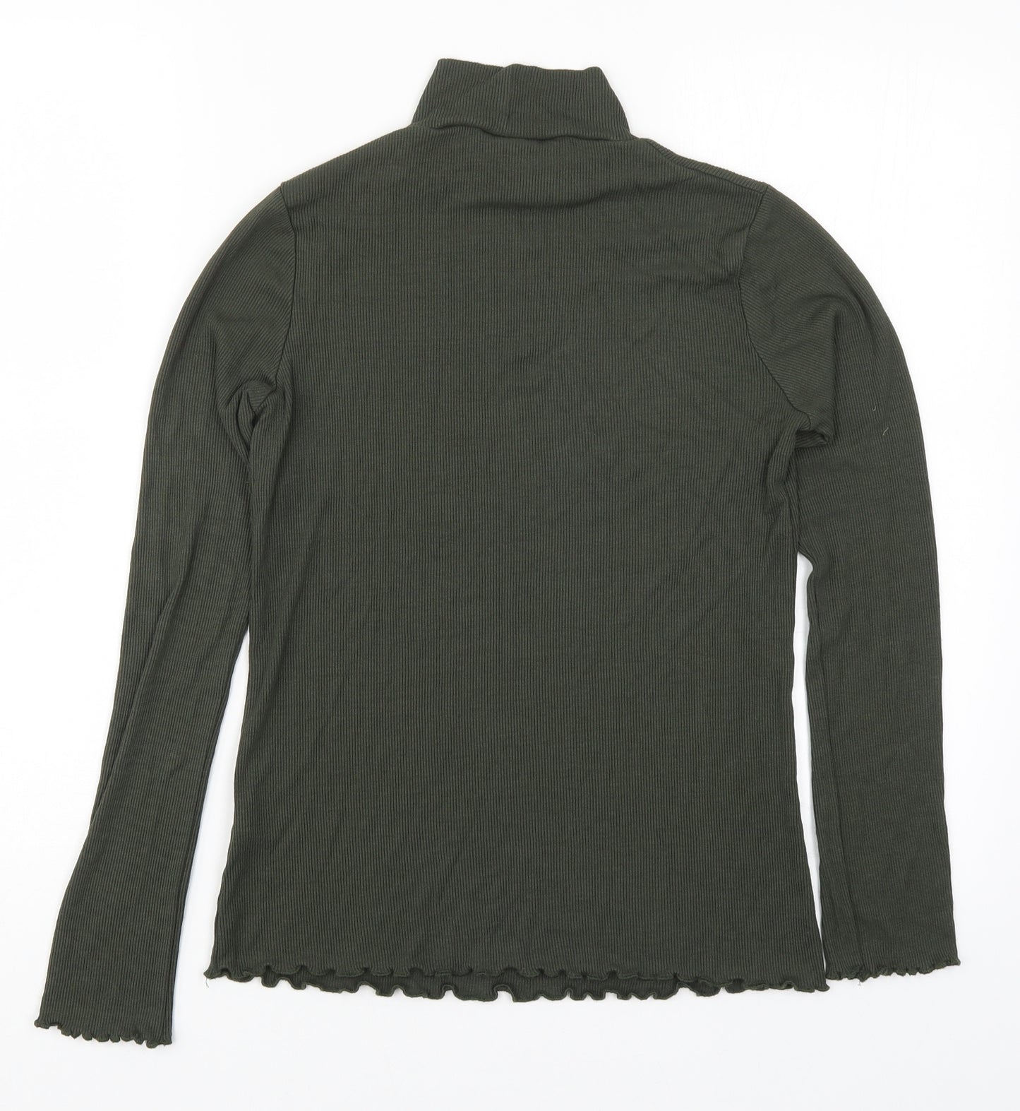 Select Womens Green   Basic T-Shirt Size 12