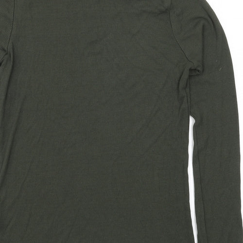 Select Womens Green   Basic T-Shirt Size 12